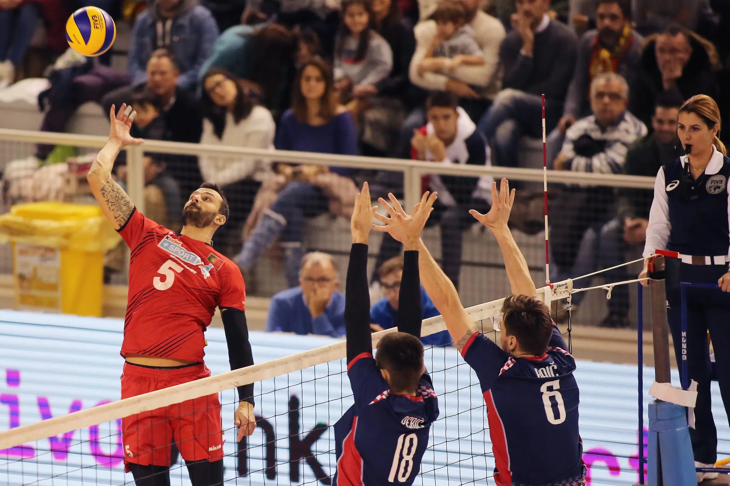 Fotografia Desportiva de Voleibol no Algarve